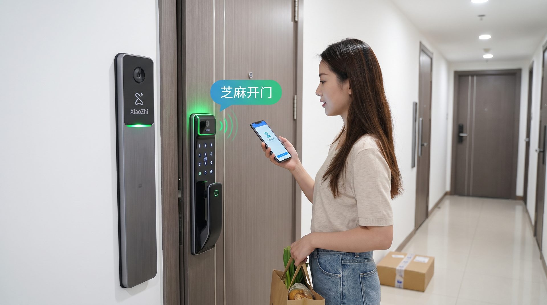 小智CC1101 AI智能门禁模块